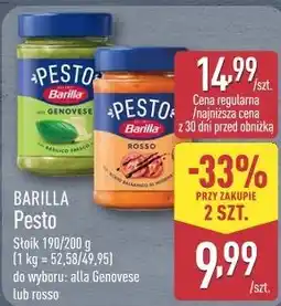ALDI Pesto Barilla oferta