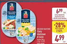 ALDI Filety śledziowe w sosie Golden Seafood oferta