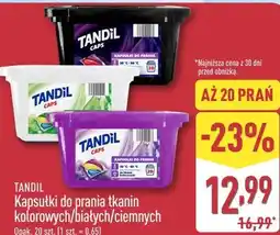 ALDI Tandil Kapsułki do prania tkanin kolorowych/białych/ciemnych oferta