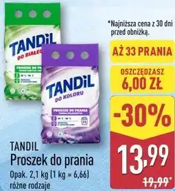 ALDI Tandil Proszek do prania oferta