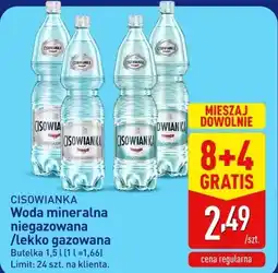 ALDI Cisowianka Woda mineralna niegazowana / lekko gazowana oferta
