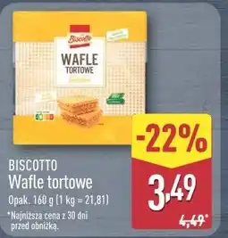 ALDI BISCOTTO Wafle tortowe oferta