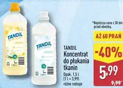 ALDI Tandil Koncentrat do płukania tkanin oferta