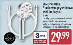 ALDI HOME CREATION Słuchawka prysznicowa wielofunkcyjna oferta