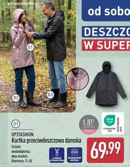ALDI UP2FASHION Kurtka przeciwdeszczowa damska oferta