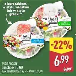 ALDI TAKIE PROSTE Lunchbox TO GO oferta