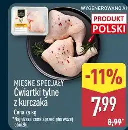 ALDI Ćwiartki tylne z kurczaka Mięsne Specjały oferta