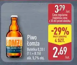 ALDI Piwo Łomża oferta