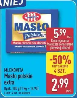 ALDI MLEKOVITA Masło polskie extra oferta