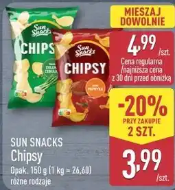 ALDI Sun Snacks Chipsy oferta
