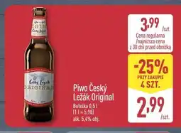 ALDI Piwo Český Ležák Original oferta