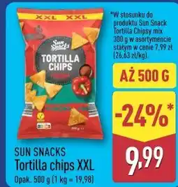 ALDI SUN SNACKS Tortilla chips XXL oferta