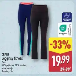 ALDI CRANE Legginsy fitness oferta