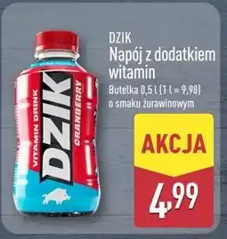 ALDI Dzik Napój z dodatkiem witamin oferta