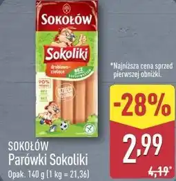 ALDI Parówki Sokoliki Sokołów oferta