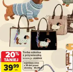Carrefour Torba szkolna z przywieszką oferta