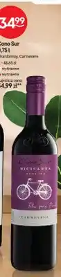 Żabka Wino czerwone Cono Sur Carmenere oferta