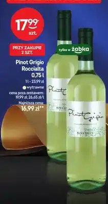 Żabka Wino białe Pinot Grigio Roccialta oferta