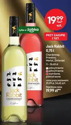 Żabka Wino białe Jack Rabbit Chardonnay oferta