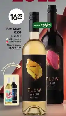 Żabka Wino czerwone Flow Cuvee Red oferta