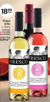 Wino białe Fresco półsłodkie