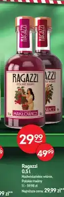 Żabka Likier Ragazzi nadwiślańskie wiśnie oferta