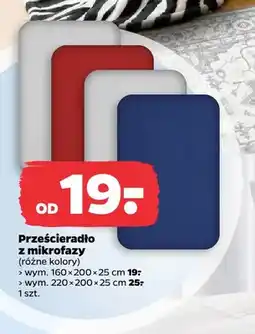 Netto Prześcieradło z mikrofazy 160x200x25 cm oferta