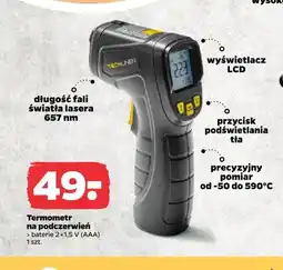 Netto Termometr na podczerwień Techliner oferta