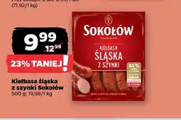 Netto Kiełbasa śląska z szynki Sokołów oferta