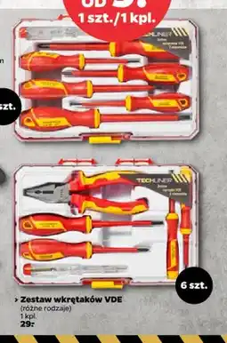 Netto Zestaw wkrętaków Vde Techliner oferta