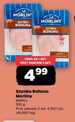 Netto Szynka Bohuna Morliny plastry oferta