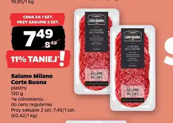 Netto Salame Milano Corte Buona plastry oferta