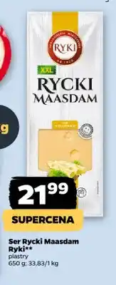 Netto Ser Rycki Maasdam w plastrach Ryki oferta