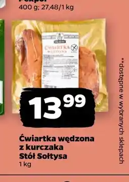 Netto Ćwiartka wędzona z kurczaka Stół Sołtysa oferta