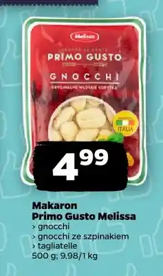 Netto Makaron gnocchi ze szpinakiem Primo Gusto Melissa oferta