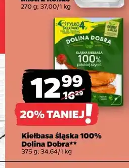 Netto Kiełbasa śląska 100% Dolina Dobra oferta