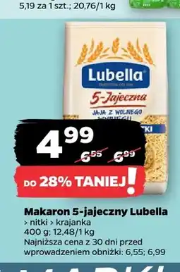 Netto Makaron 5-jajeczny nitki Lubella oferta