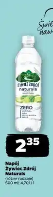 Netto Napój Żywiec Zdrój Naturals oferta