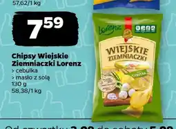 Netto Chipsy Wiejskie Ziemniaczki Lorenz cebulka oferta