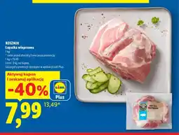Lidl Łopatka wieprzowa Rzeźnik oferta