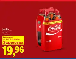 Lidl Napój gazowany Coca-Cola 4-pak oferta