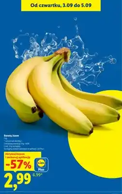 Lidl Banany luzem oferta