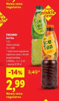 Lidl Ice Tea Freeway oferta