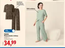 Lidl Piżama damska z wiskozy Esmara oferta