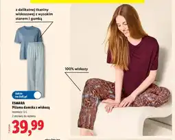 Lidl Piżama damska z wiskozą Esmara oferta