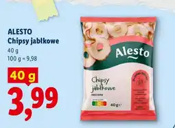 Lidl Chipsy jabłkowe Alesto oferta