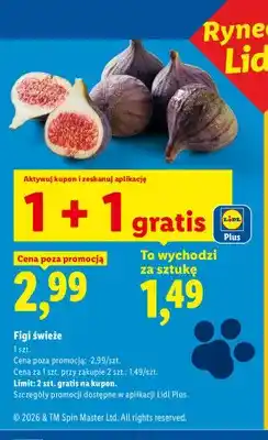 Lidl Figi świeże Ryneczek Lidla oferta