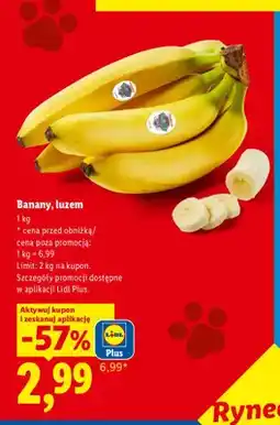Lidl Banany luzem oferta