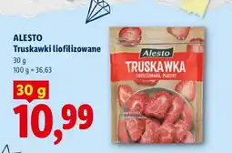 Lidl Truskawki liofilizowane Alesto oferta
