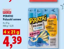 Lidl Paluszki serowe Piratki 4-pak oferta